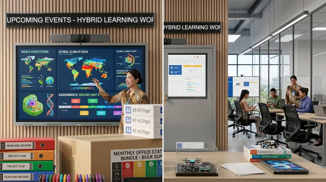 Perbandingan Smart Board vs Proyektor