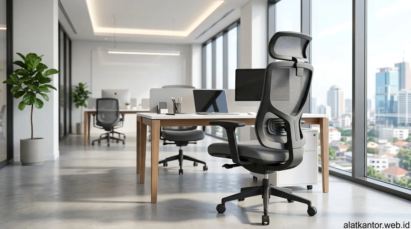 Kursi Kantor Ergonomis Modern