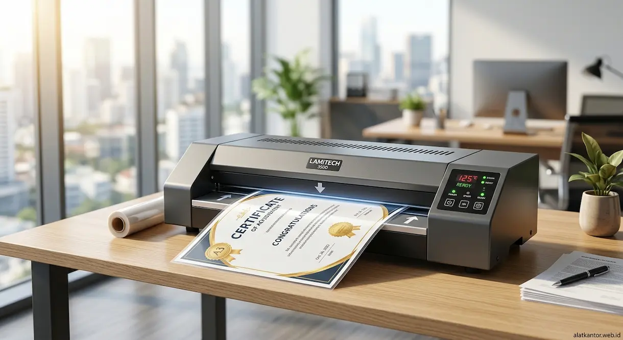 Mesin Laminating Dokumen Kantor