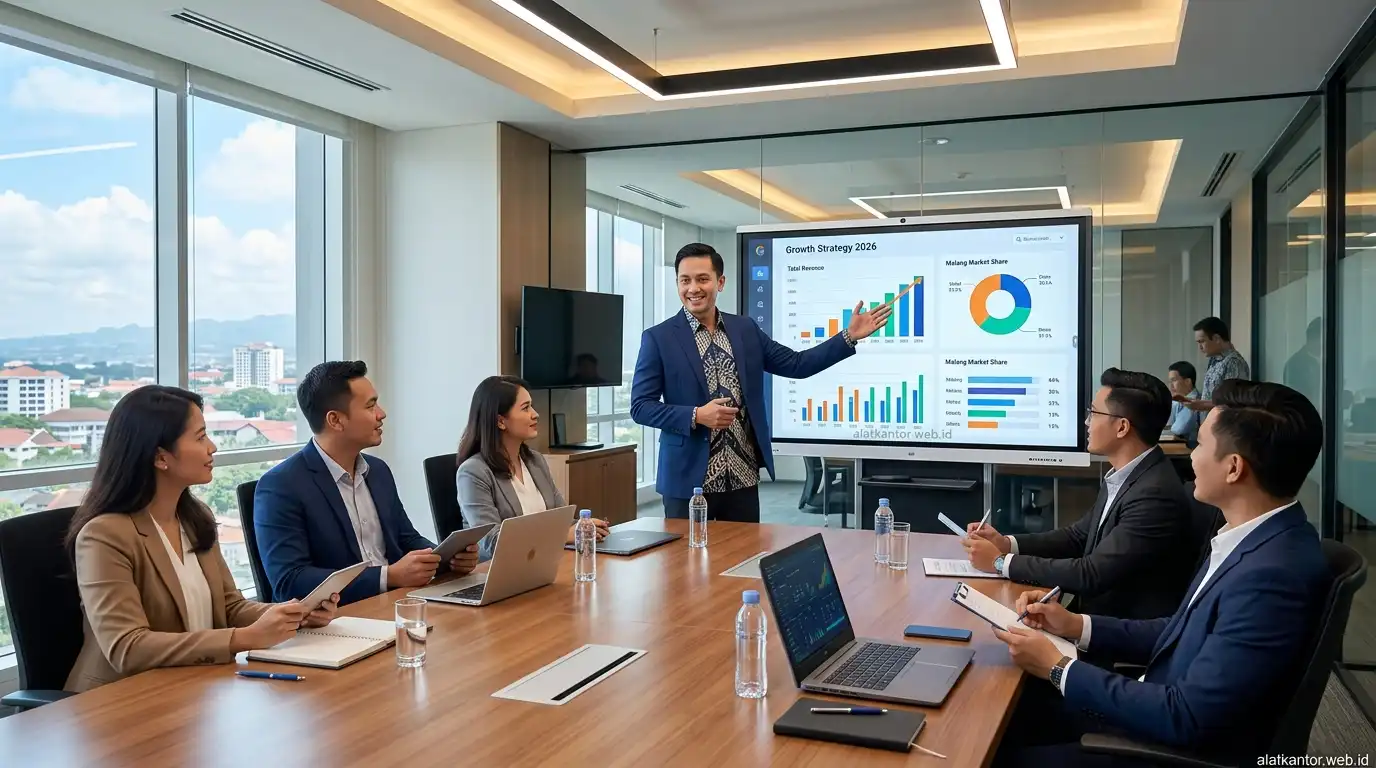 Pengadaan Smart Board Interaktif Sekolah Kantor Malang